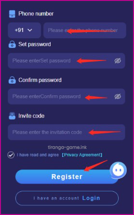 Tiranga Register